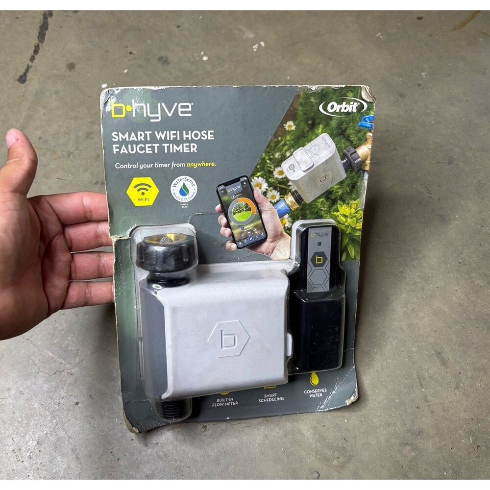 New Orbit B-hyve Smart Wifi Hose Faucet Programmable Timer 21830